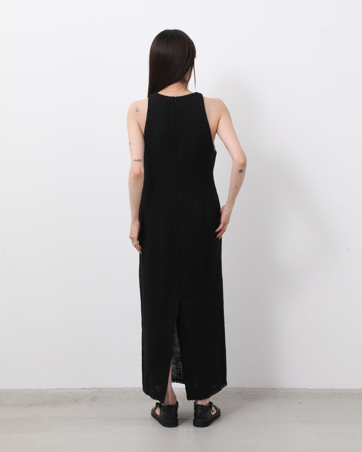 HOMESPUN TWEED DRESS