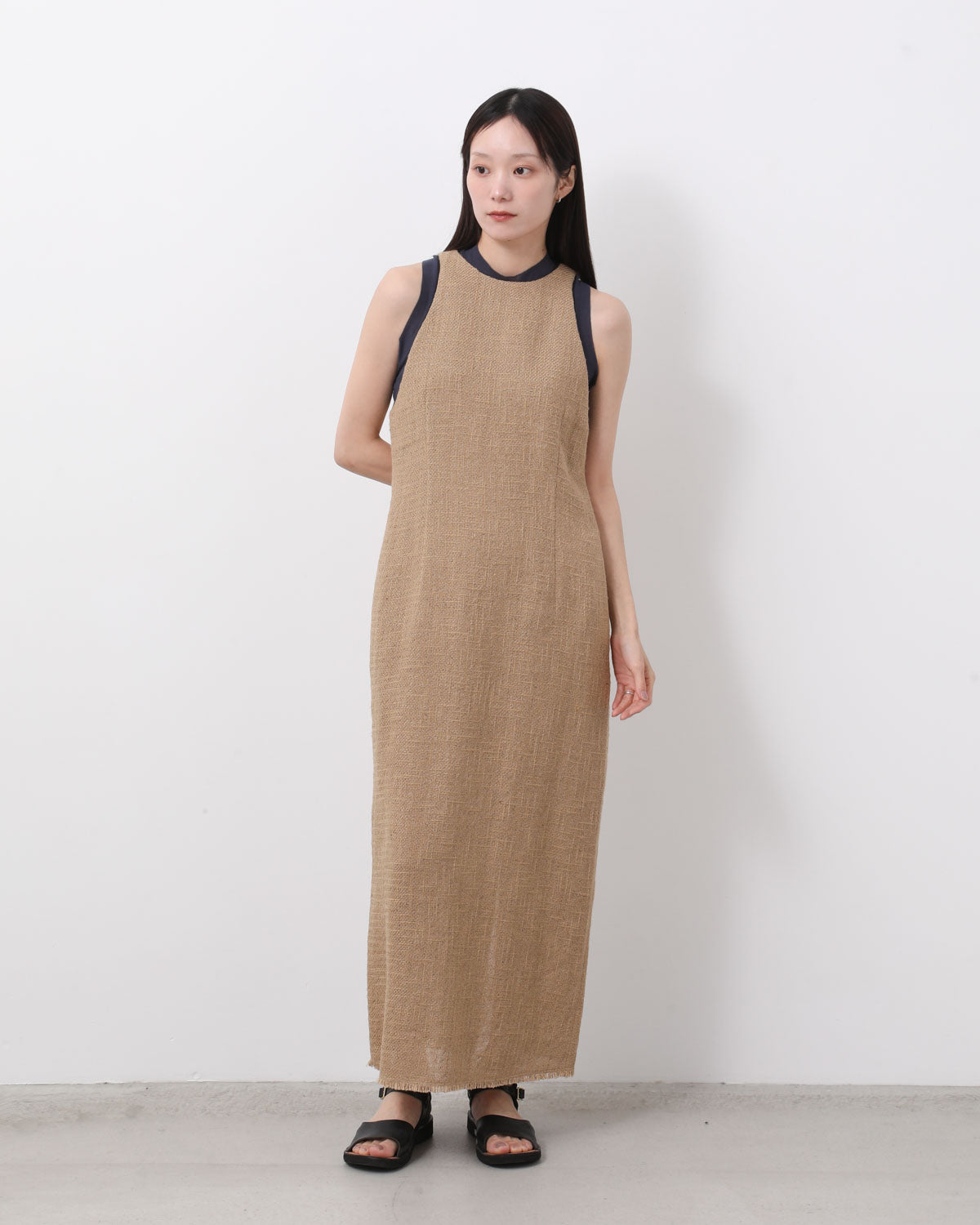 HOMESPUN TWEED DRESS