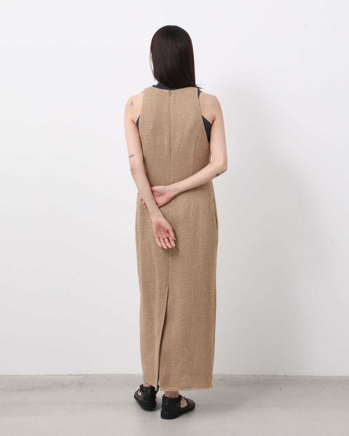 HOMESPUN TWEED DRESS