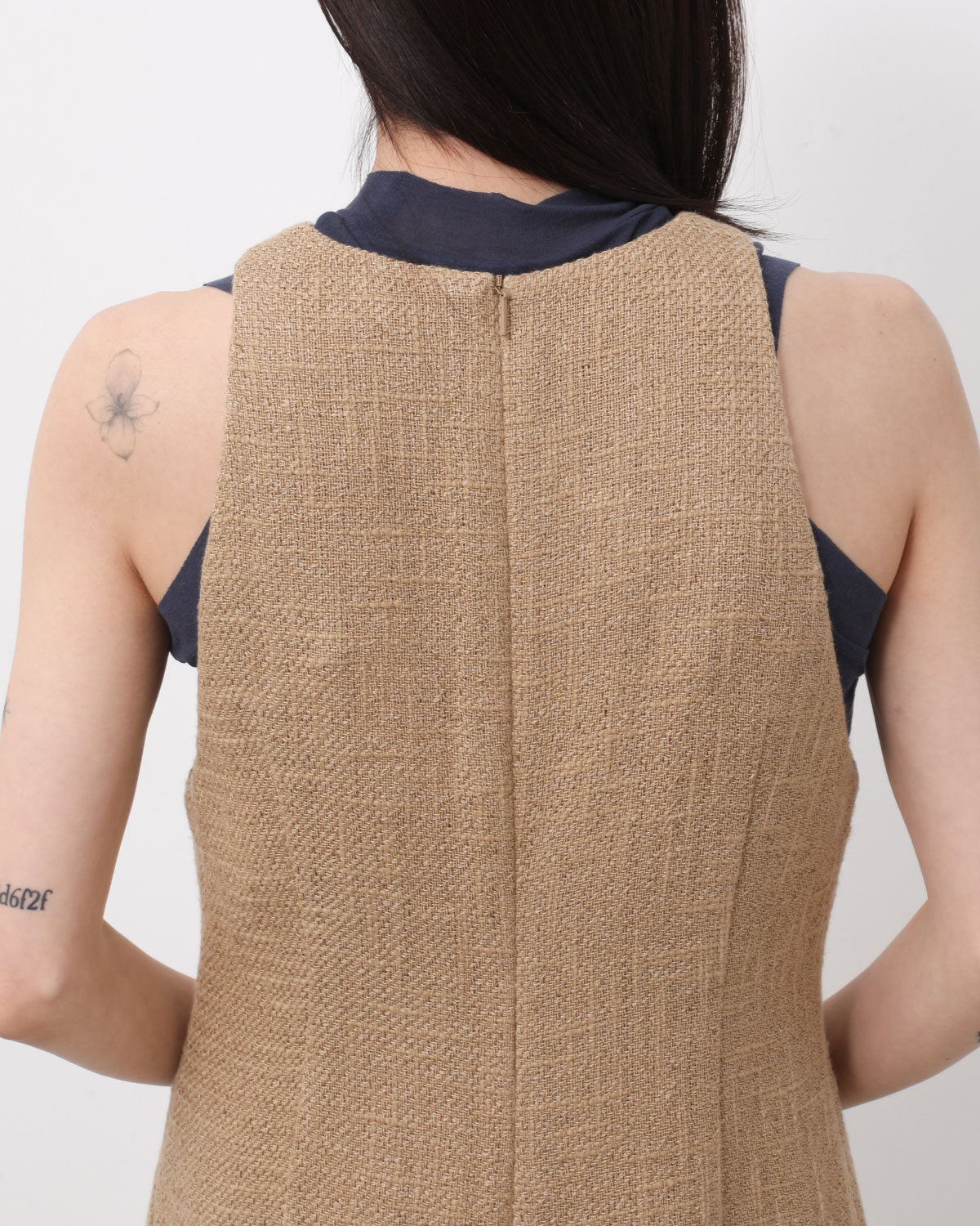 HOMESPUN TWEED DRESS