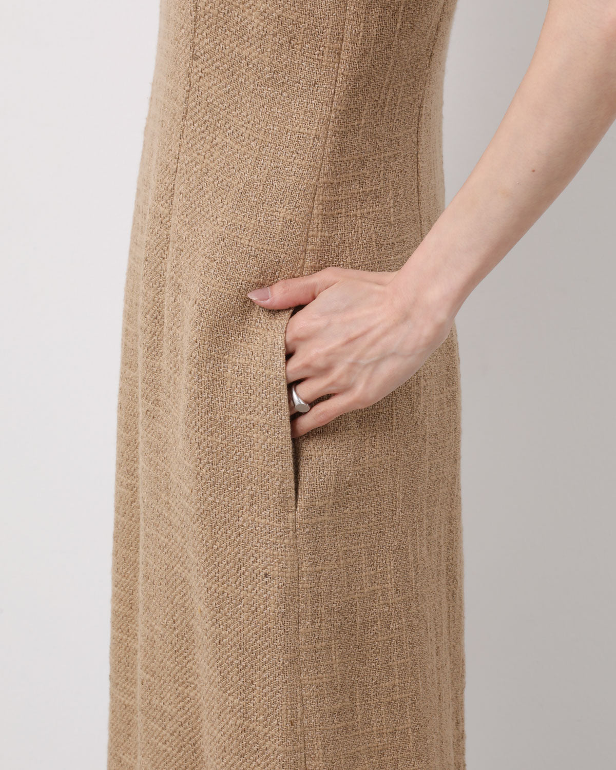 HOMESPUN TWEED DRESS