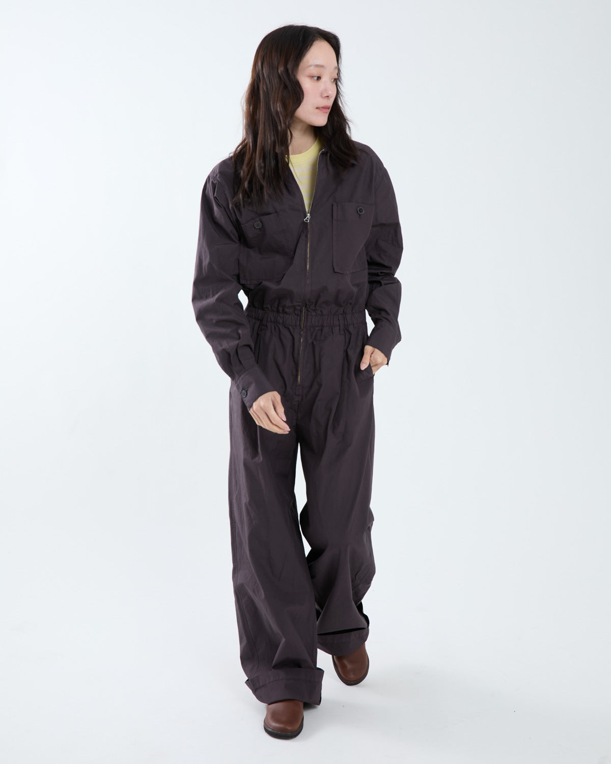 GARMENT-DYED FINX SHUTTLE WEATHER JUMPSUIT