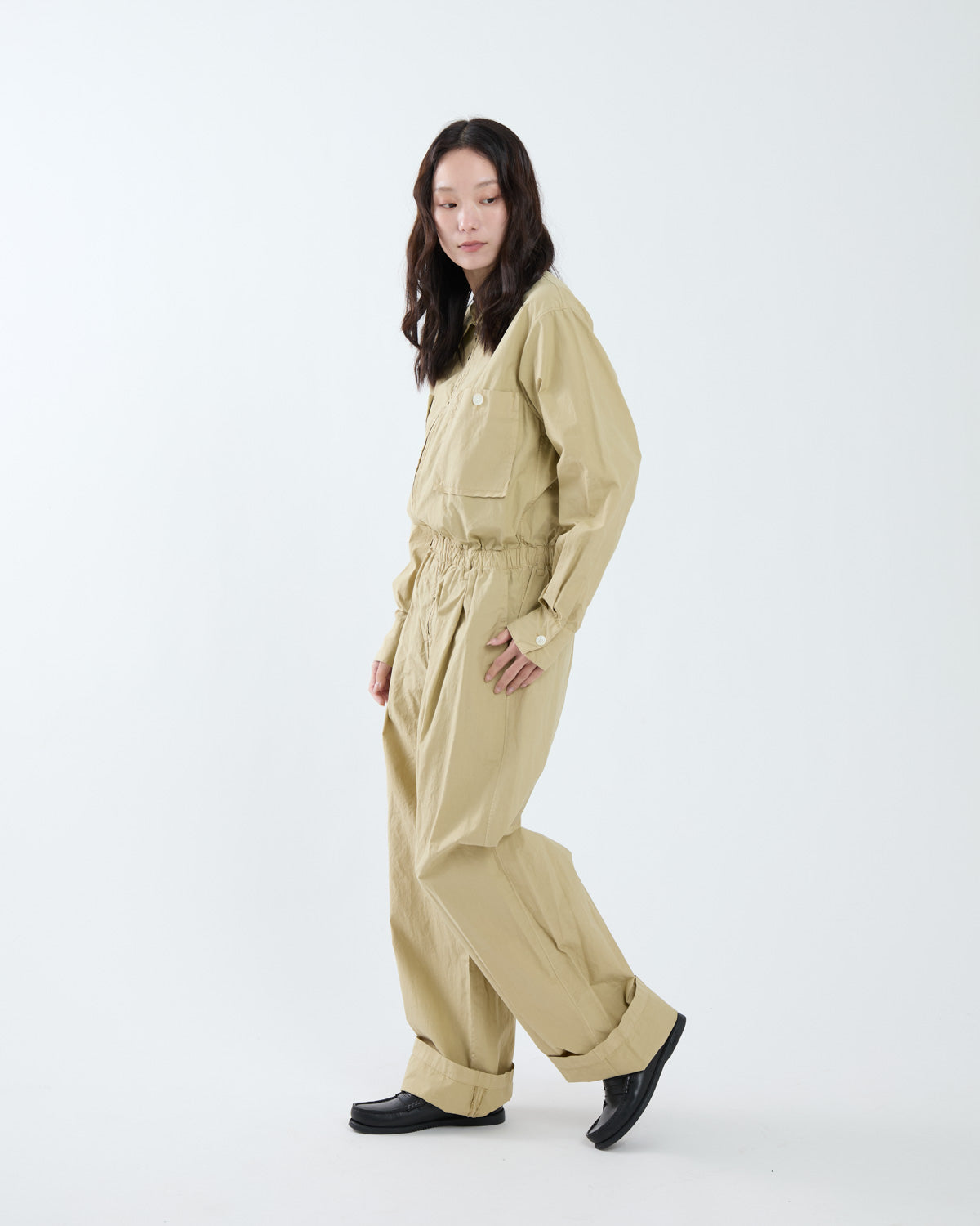 GARMENT-DYED FINX SHUTTLE WEATHER JUMPSUIT