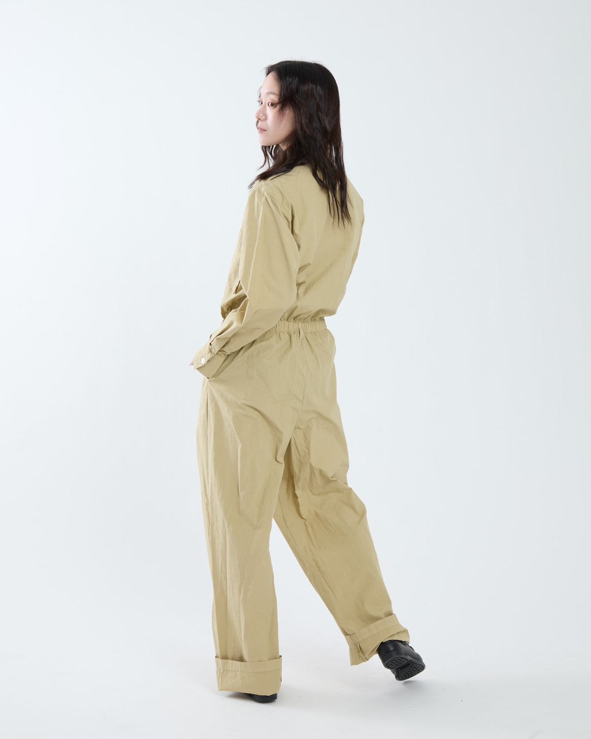 GARMENT-DYED FINX SHUTTLE WEATHER JUMPSUIT