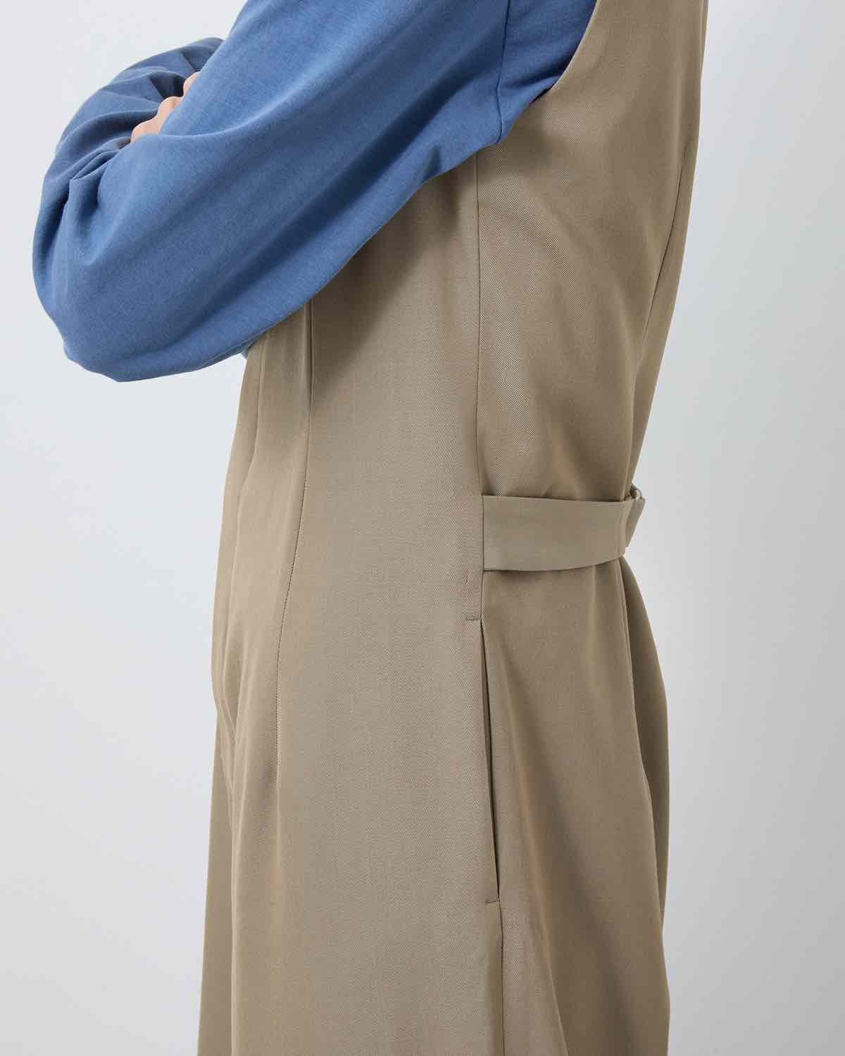 LIGHT WOOL MAX GABARDINE JUMPSUIT