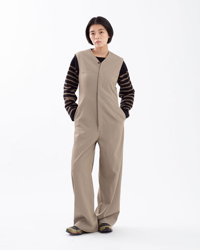 LIGHT WOOL MAX GABARDINE JUMPSUIT