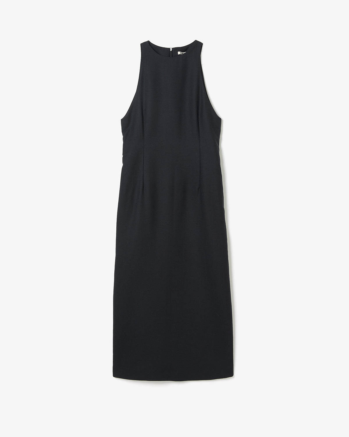 TENSE WOOL DOUBLE CLOTH SLEEVELESS DRESS