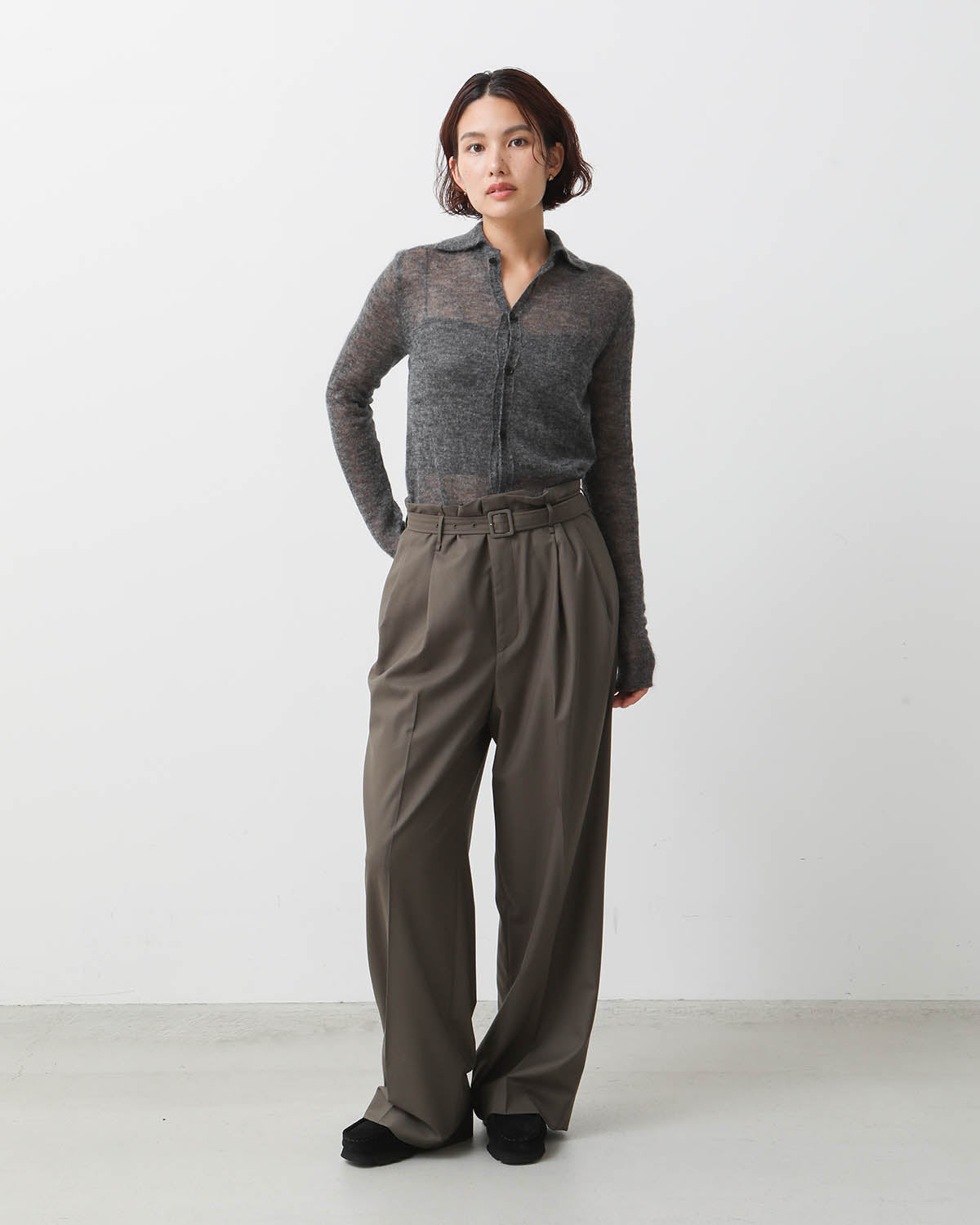 SUPER FINE TROPICAL WOOL SLACKS (WOMEN'S)