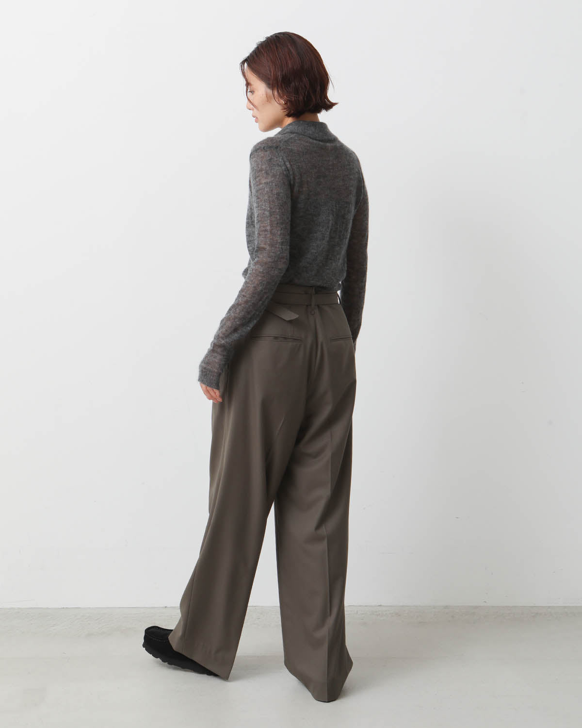 SUPER FINE TROPICAL WOOL SLACKS (WOMEN'S)