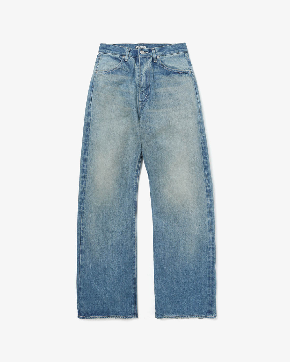 SELVEDGE FADED HEAVY DENIM PANTS (WOMEN'S)