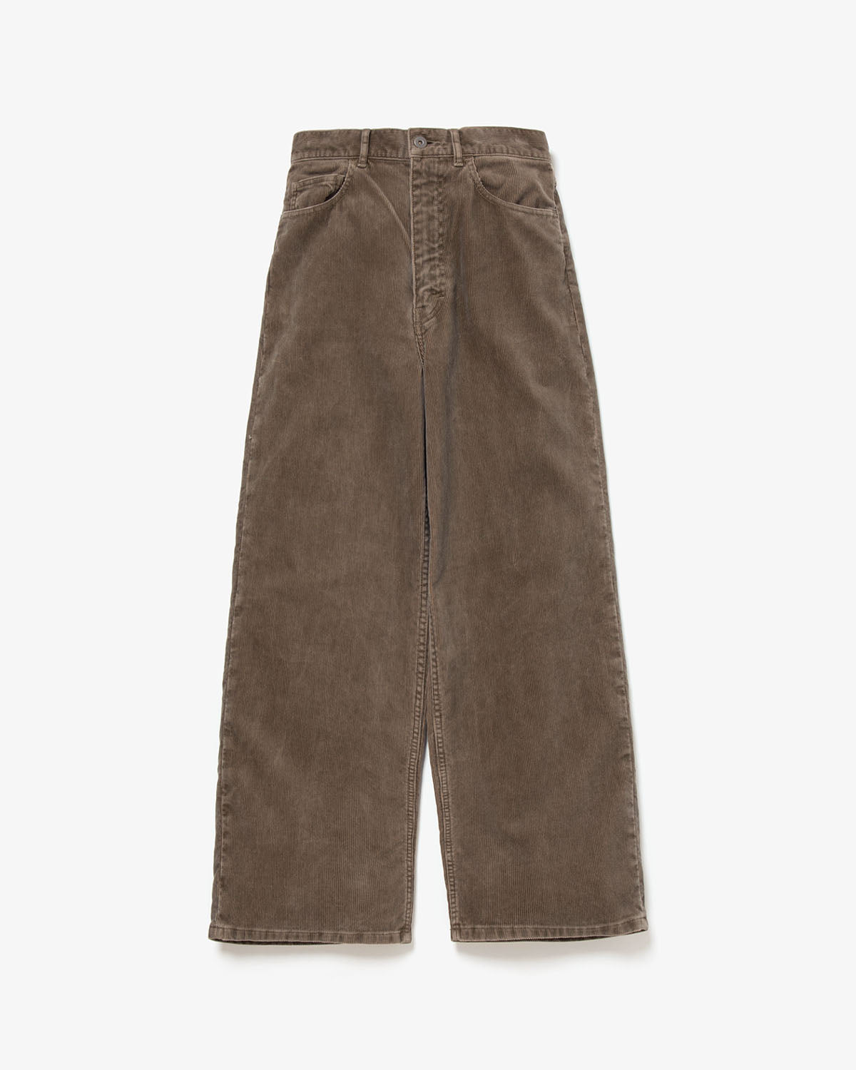 PIGMENT DYE FINX CORDUROY WIDE 5P PANTS