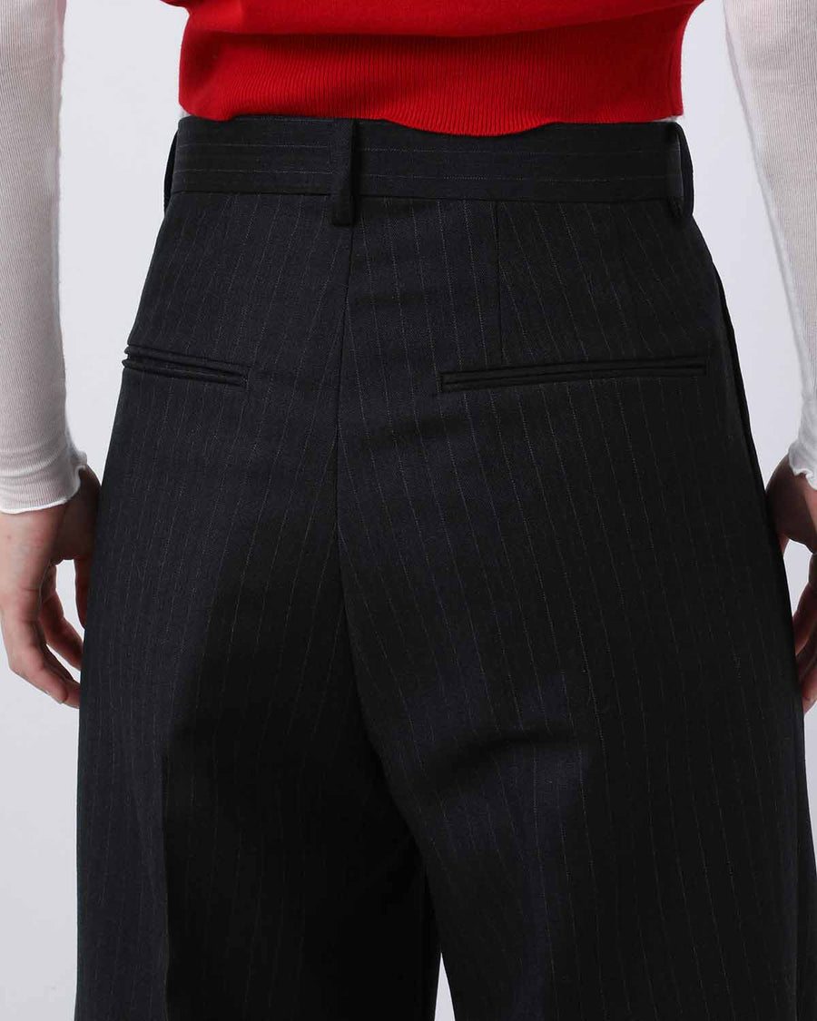 BLUEFACED WOOL TWO-TUCK SLACKS (WOMEN'S) – COVERCHORD