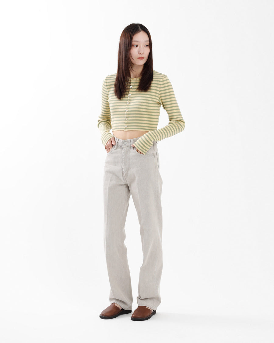 FADED HARD TWIST BROWN DENIM 5P PANTS (WOMEN'S) – COVERCHORD