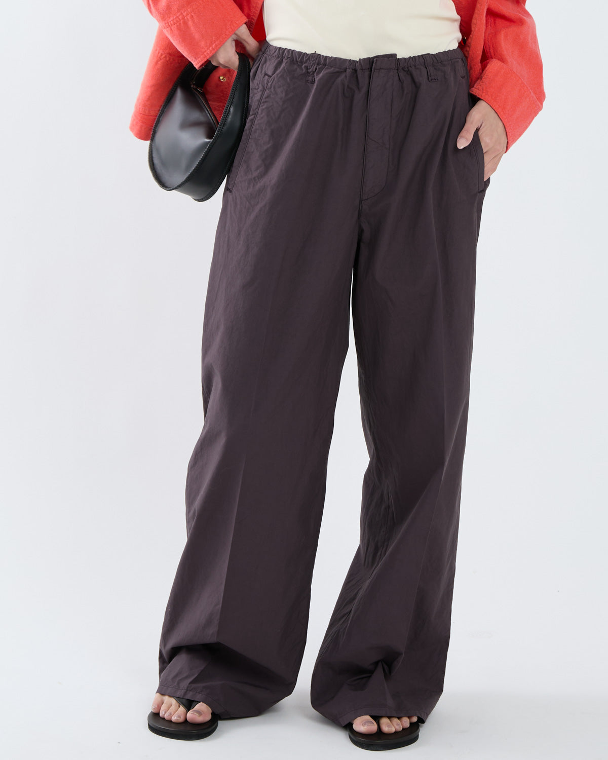 GARMENT-DYED FINX SHUTTLE WEATHER DRAWSTRING PANTS