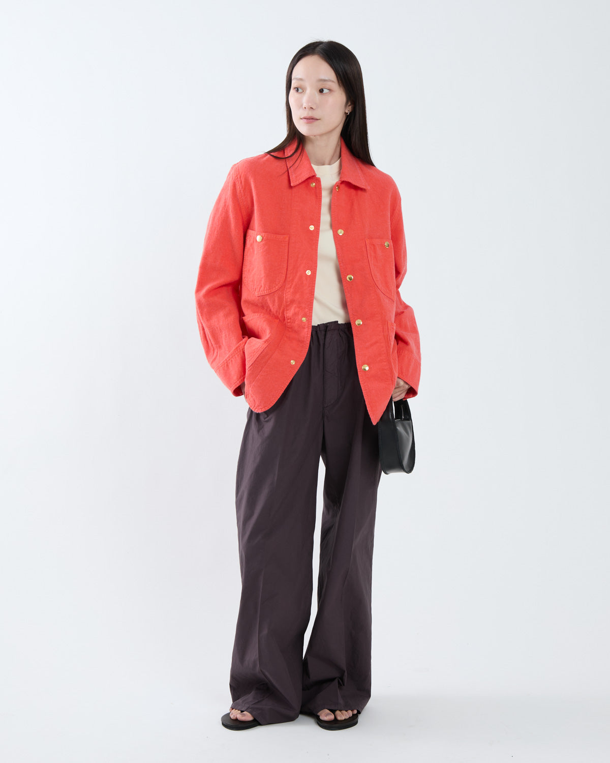 GARMENT-DYED FINX SHUTTLE WEATHER DRAWSTRING PANTS