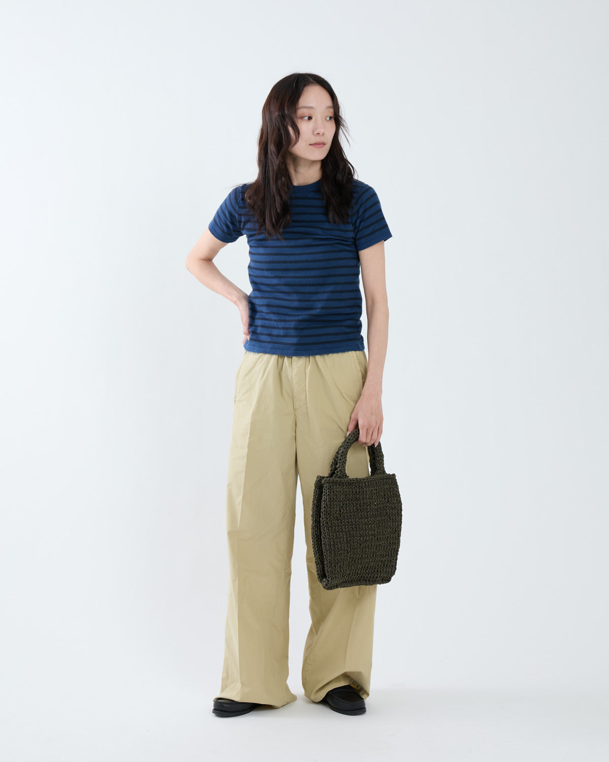 GARMENT-DYED FINX SHUTTLE WEATHER DRAWSTRING PANTS