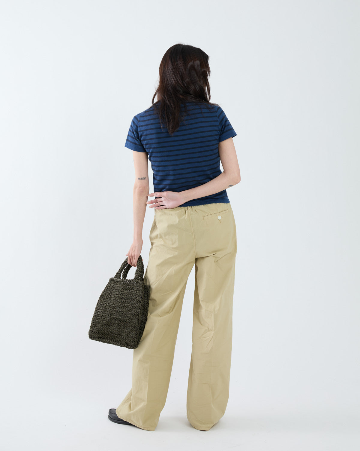 GARMENT-DYED FINX SHUTTLE WEATHER DRAWSTRING PANTS