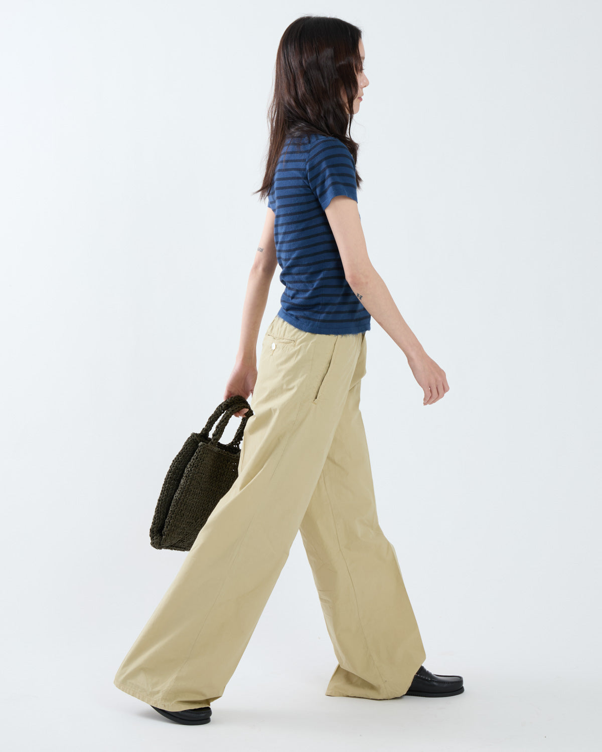 GARMENT-DYED FINX SHUTTLE WEATHER DRAWSTRING PANTS