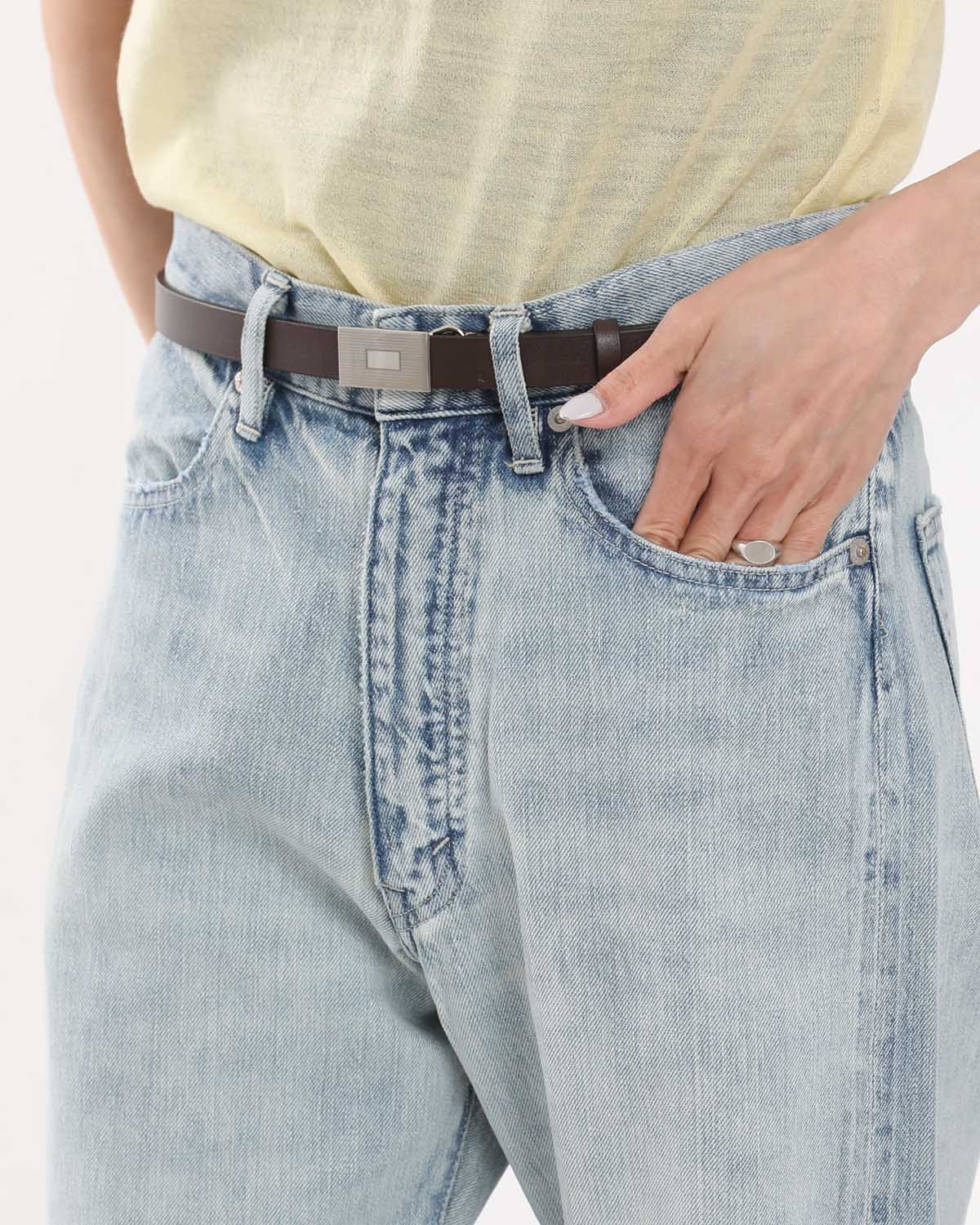 FADED SELVEDGE LIGHT DENIM PANTS (WOMEN'S)