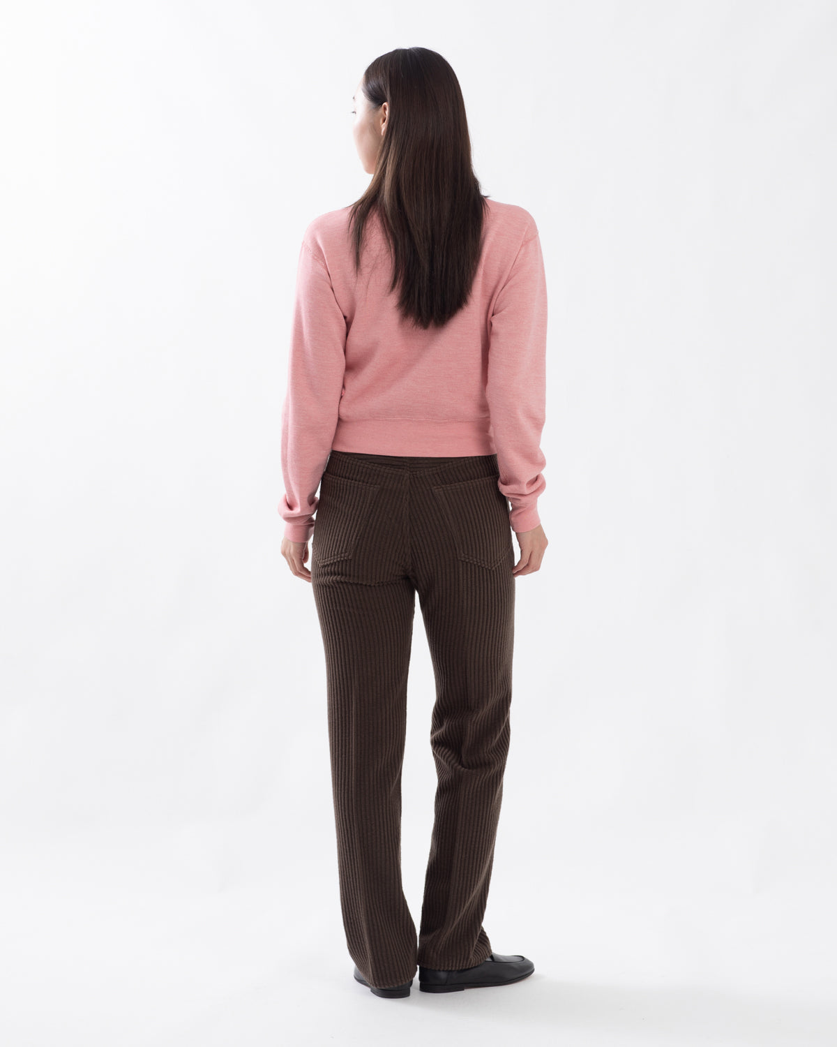 WOOL CASHMERE CORDUROY 5P PANTS (WOMEN'S)