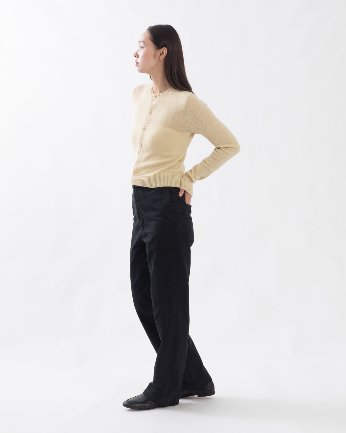 GARMENT-DYED FINX CHINO PANTS (WOMEN'S)