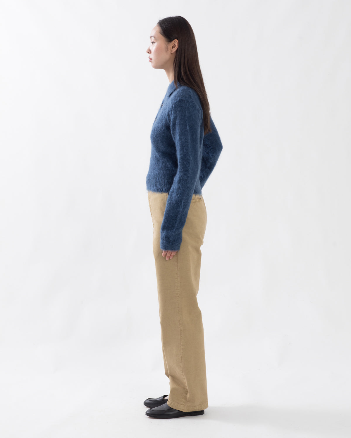 GARMENT-DYED FINX CHINO PANTS (WOMEN'S)