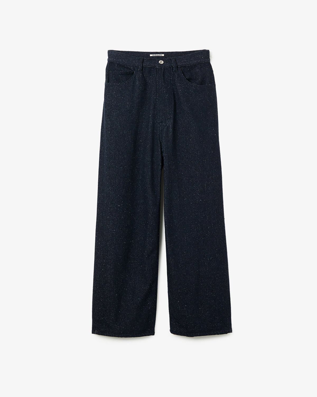SILK NEP DENIM 5P WIDE PANTS (WOMEN'S)