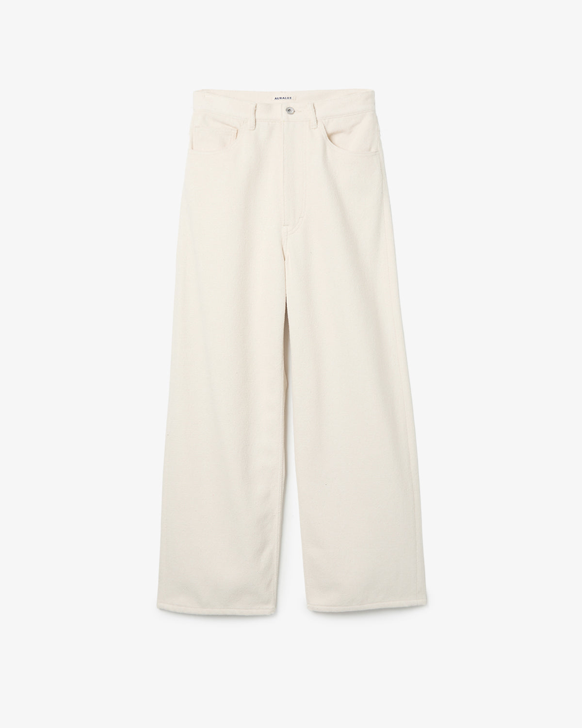 SILK NEP DENIM 5P WIDE PANTS (WOMEN'S)