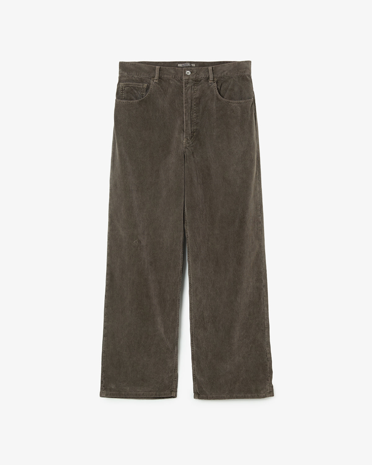 GARMENT-DYED FINX CORDUROY 5P WIDE PANTS (WOMEN'S)