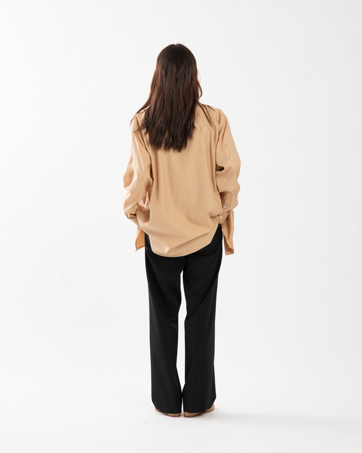 LIGHT WOOL MAX GABARDINE SLACKS