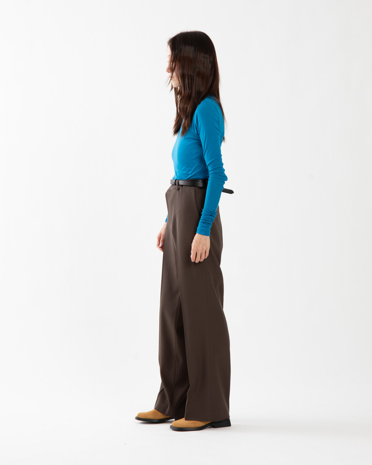 LIGHT WOOL MAX GABARDINE SLACKS