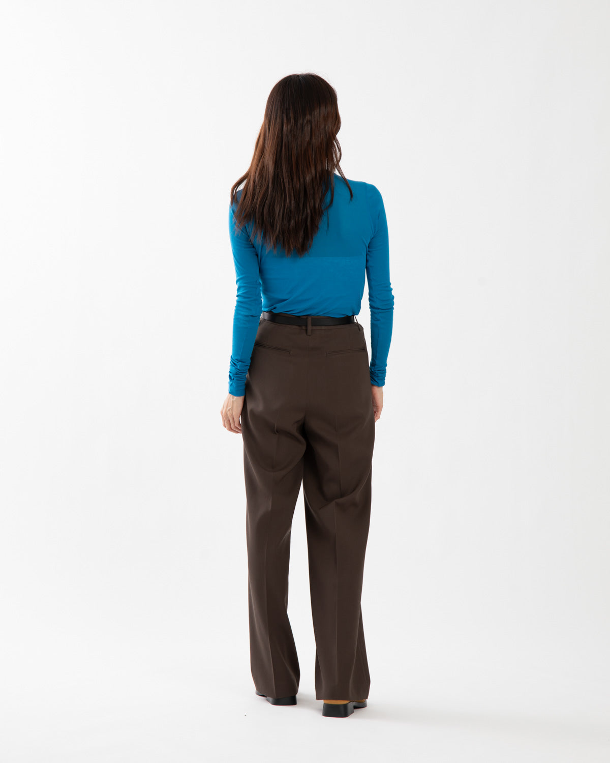 LIGHT WOOL MAX GABARDINE SLACKS