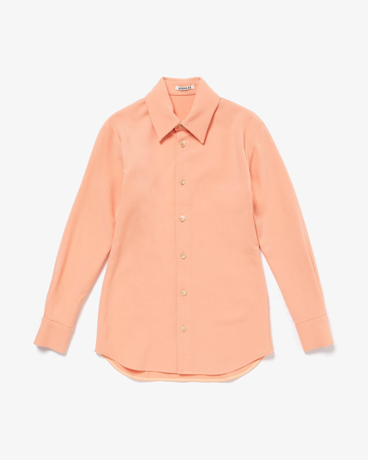 TENSE WOOL DOUBLE CLOTH SHIRT