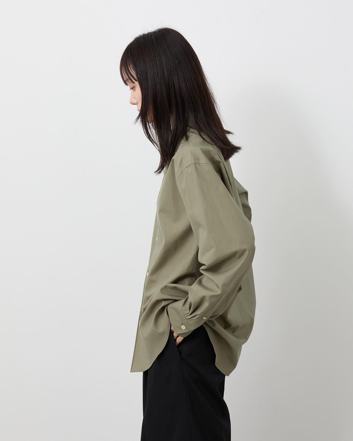 WASHED FINX TWILL SHIRT (WOMEN'S)
