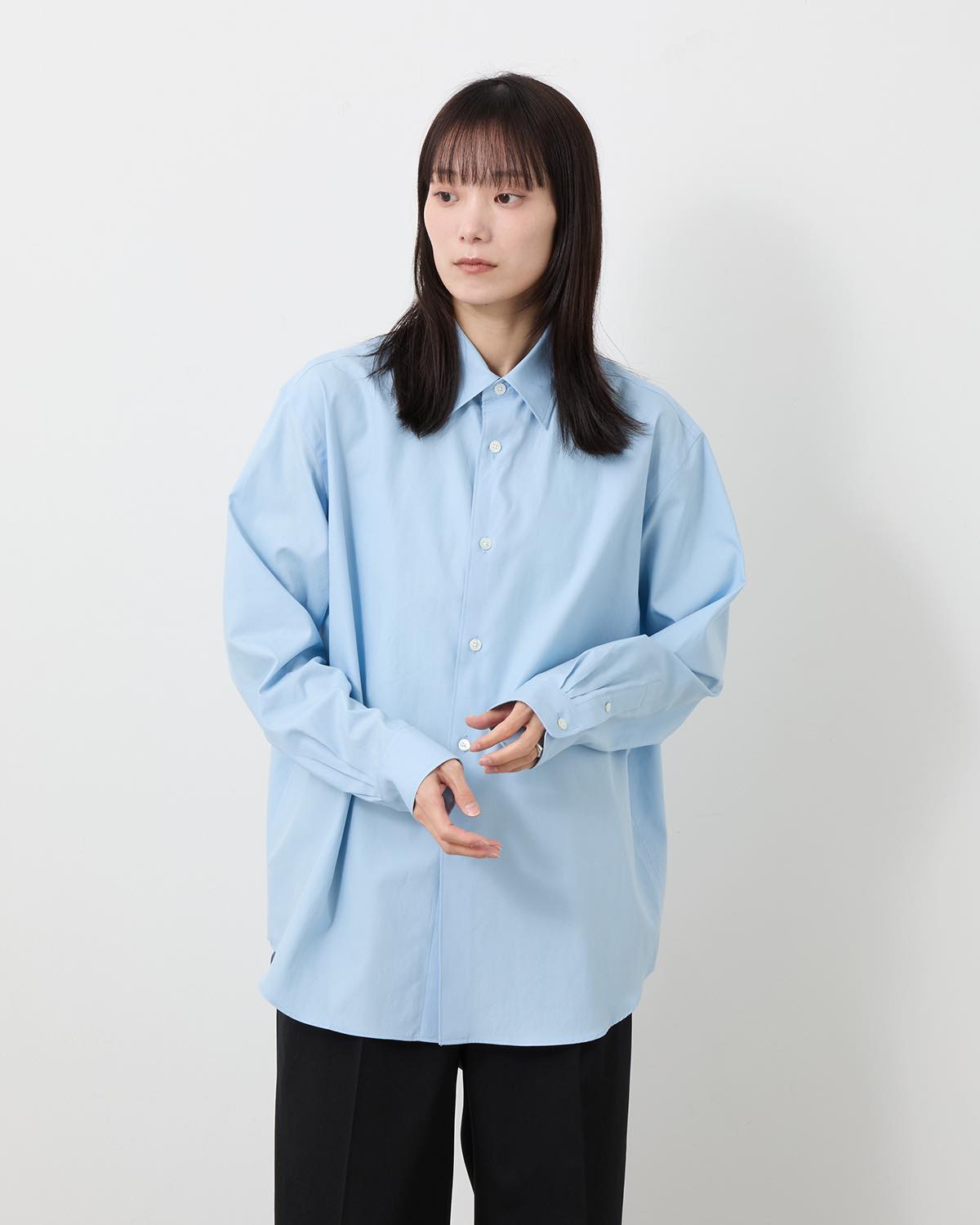 WASHED FINX TWILL SHIRT (WOMEN'S)