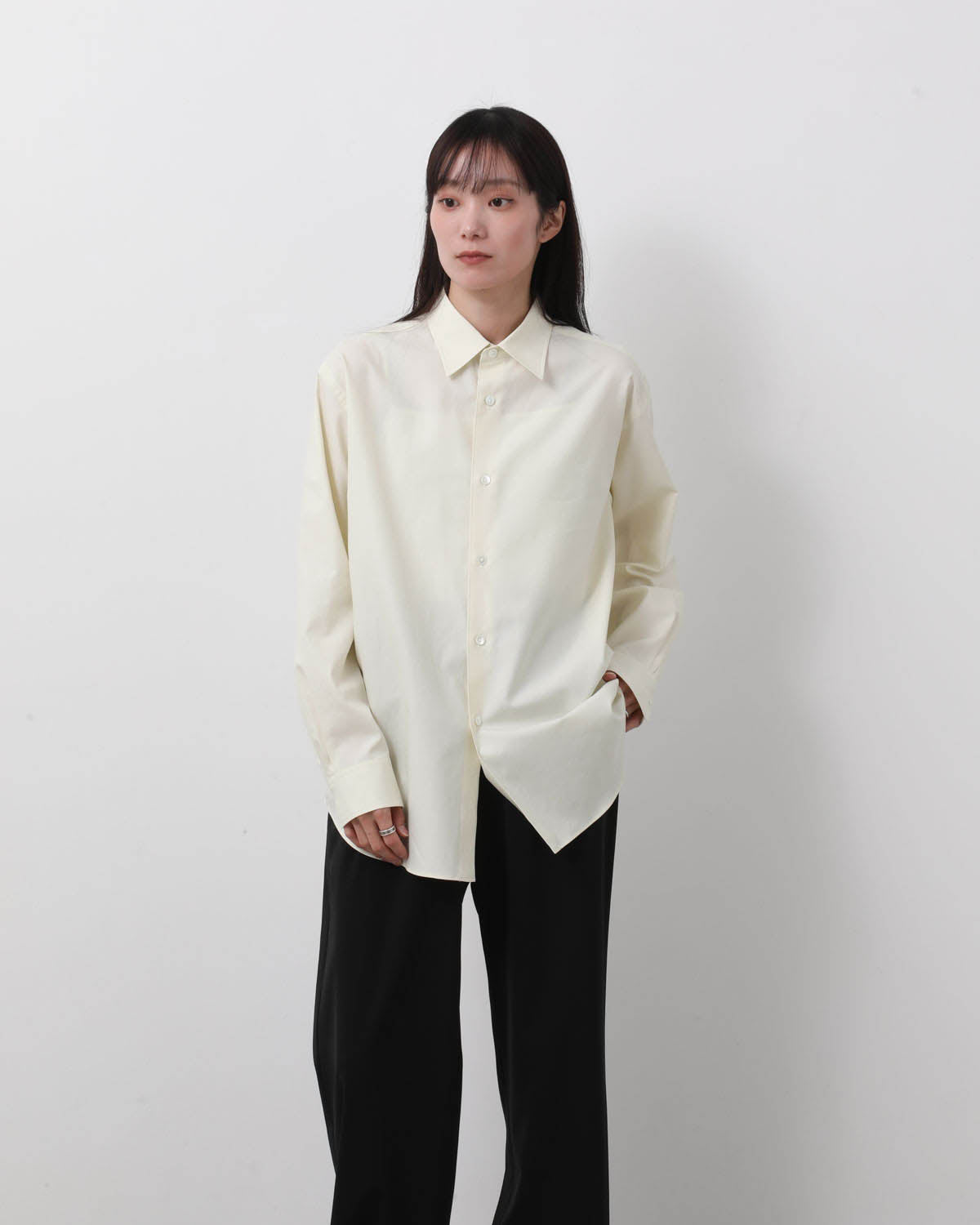 WASHED FINX TWILL SHIRT (WOMEN'S)