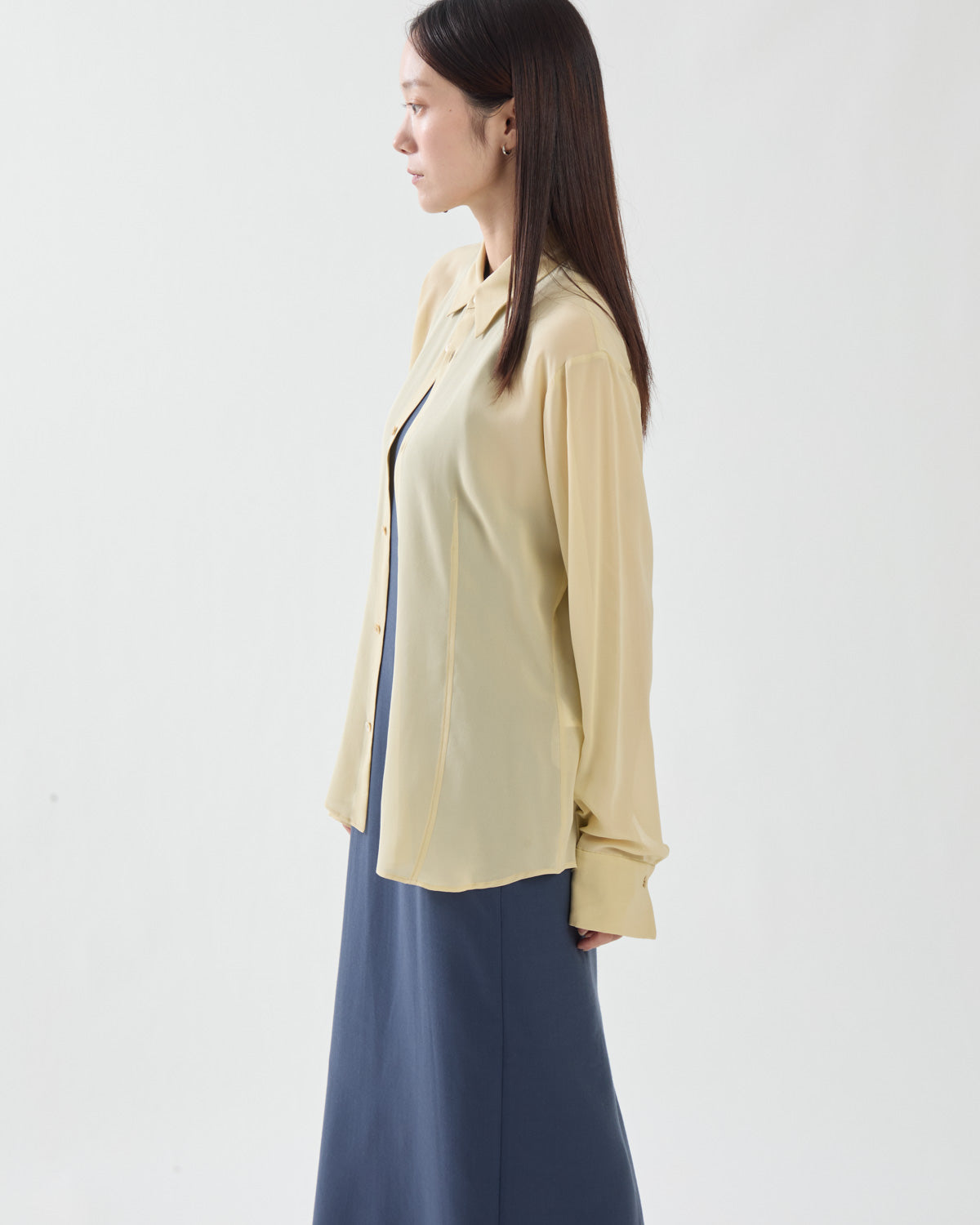AIRY SILK GEORGETTE SHIRT