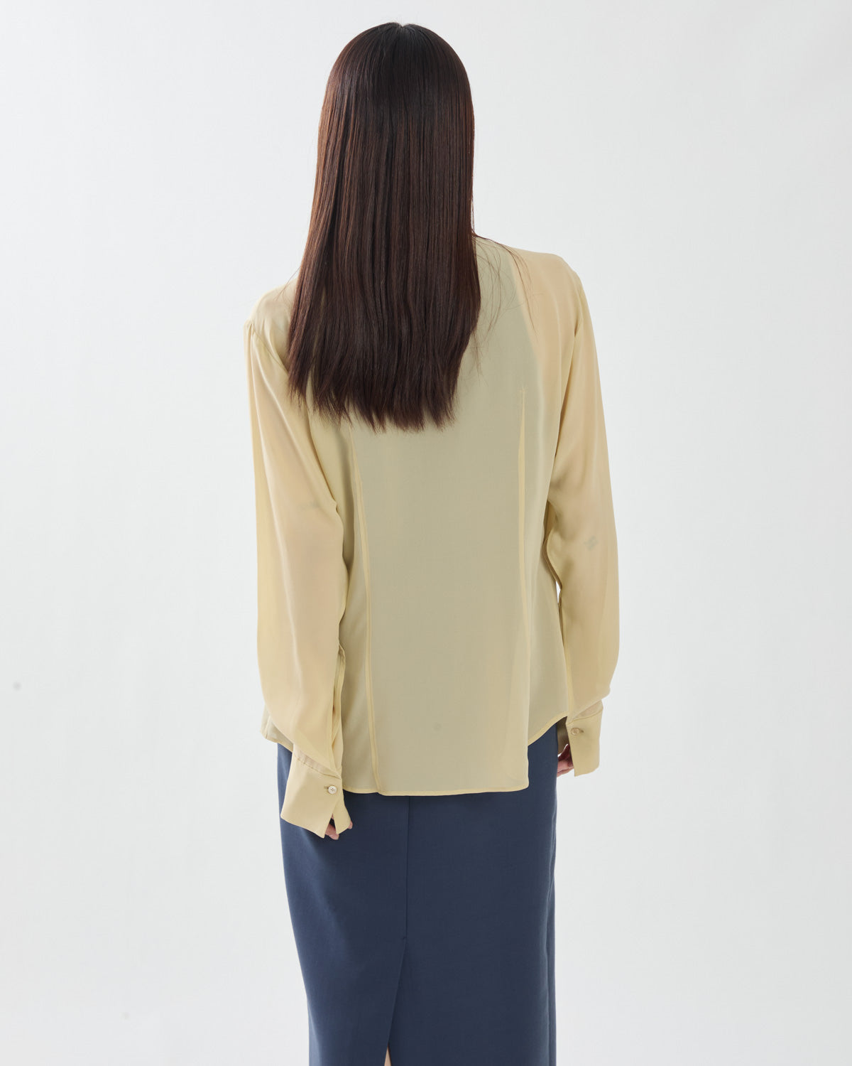 AIRY SILK GEORGETTE SHIRT
