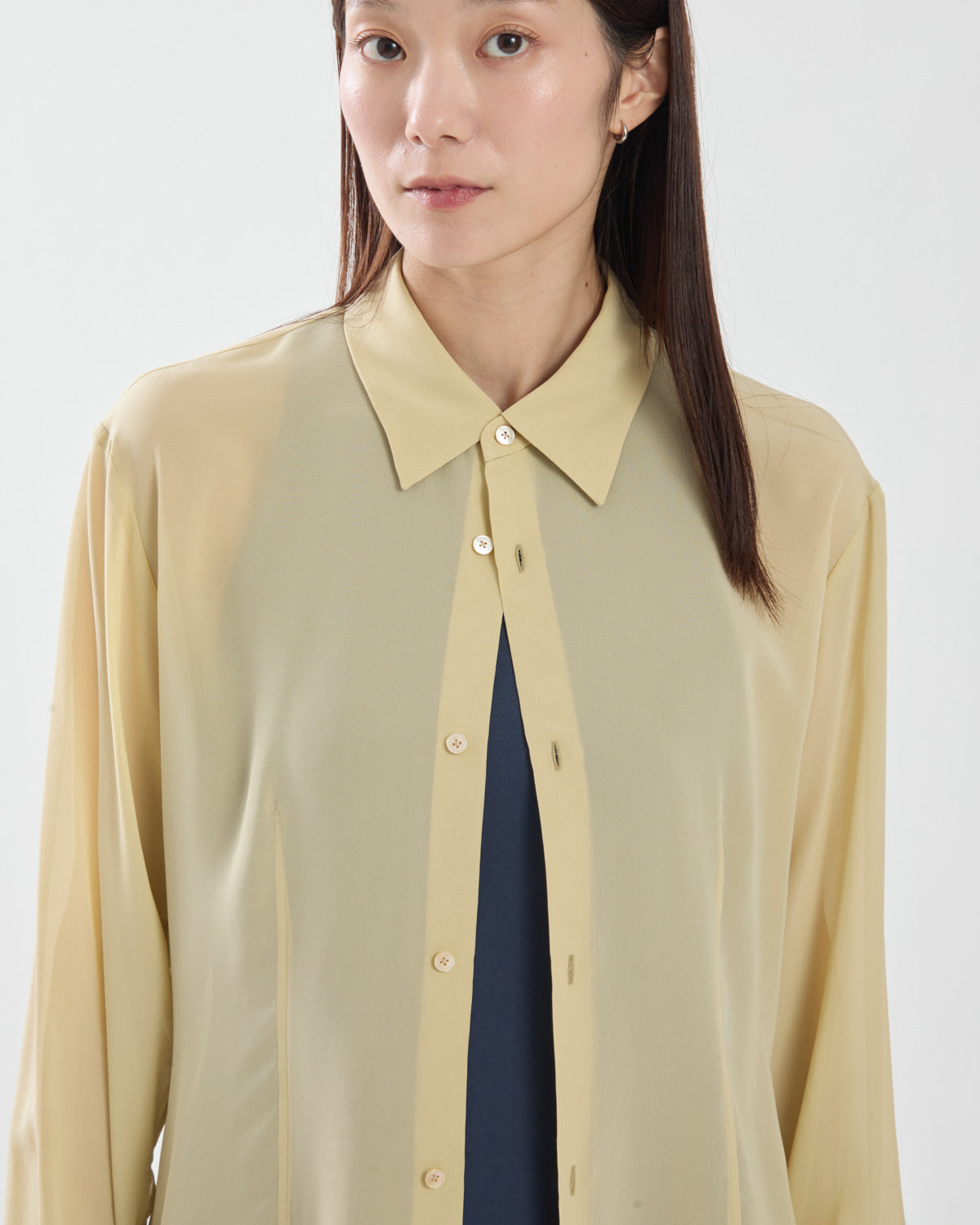 AIRY SILK GEORGETTE SHIRT