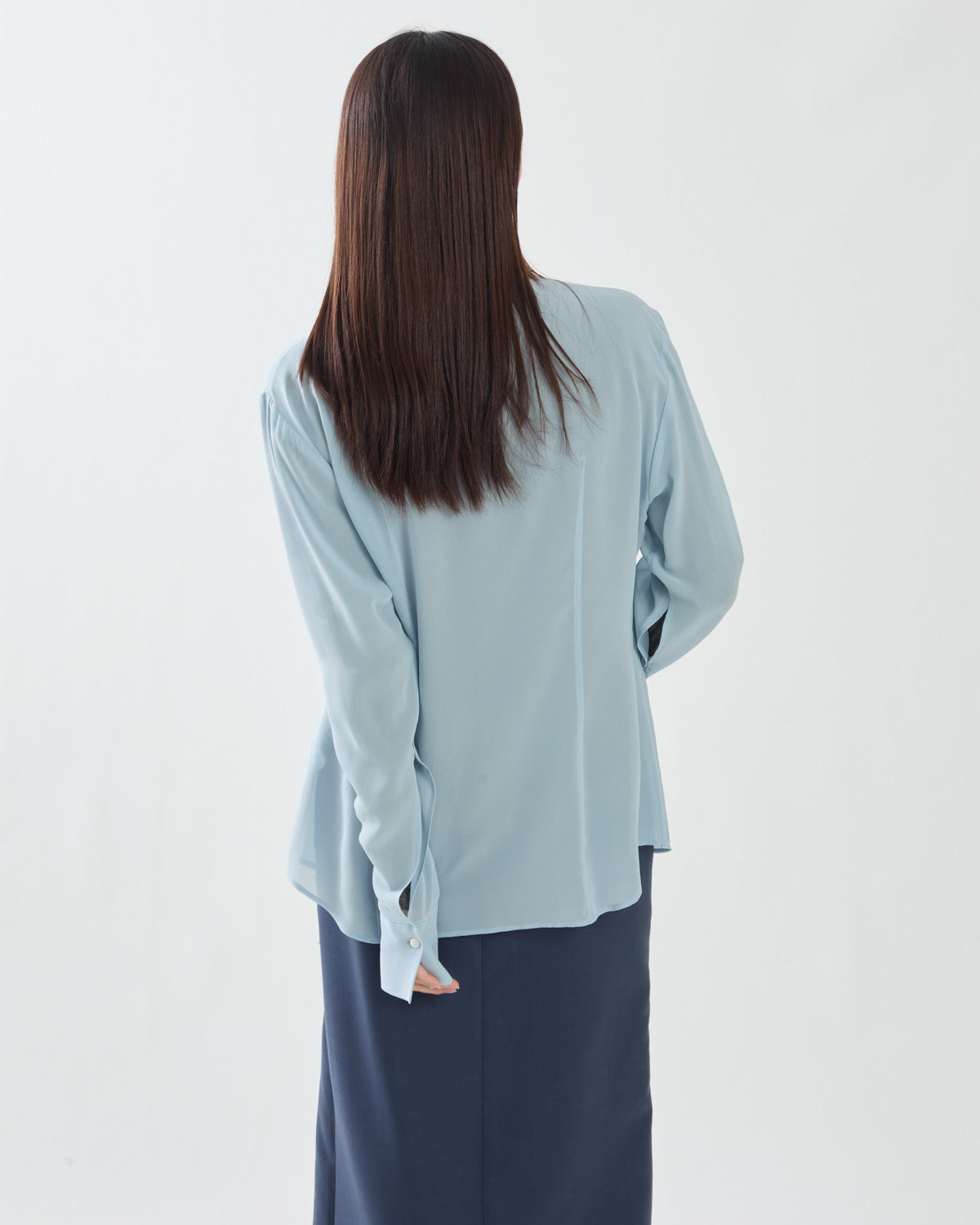 AIRY SILK GEORGETTE SHIRT