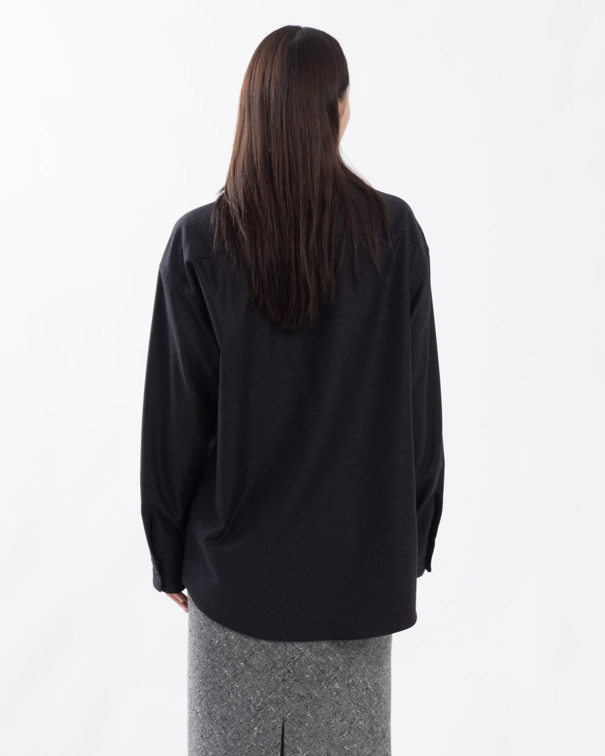 WOOL FULLING FLANNEL SHIRT