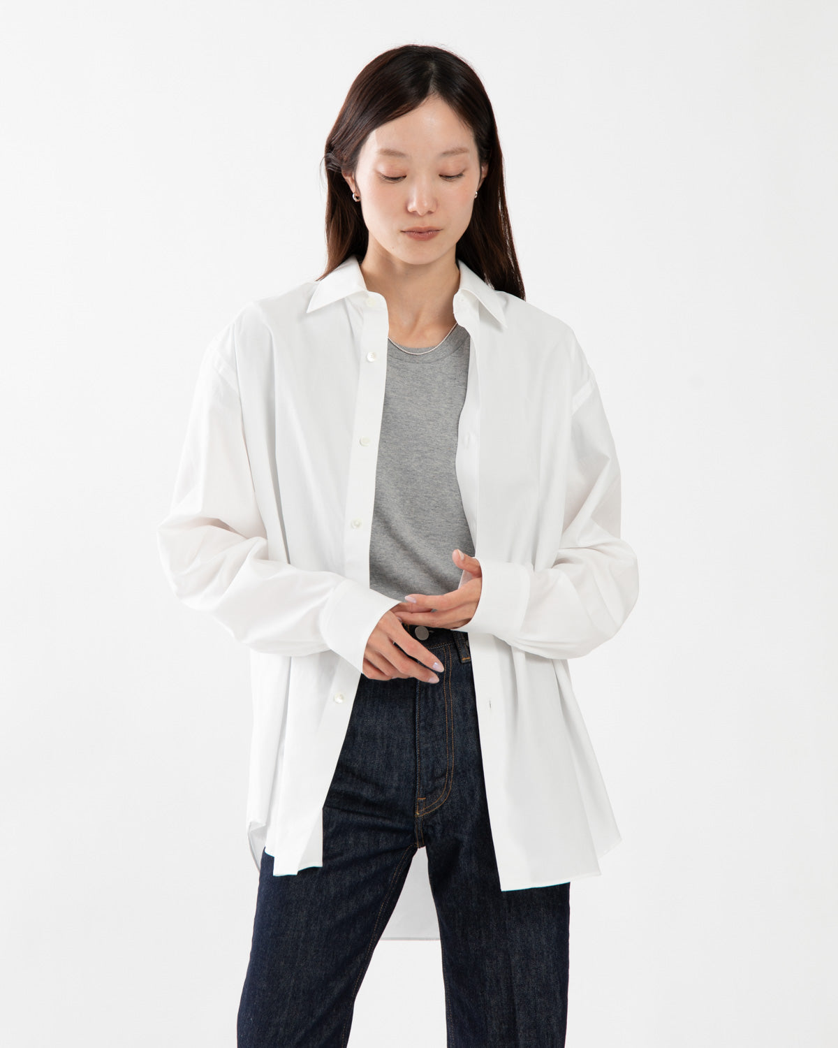WASHED FINX TWILL SHIRT (WOMEN'S)