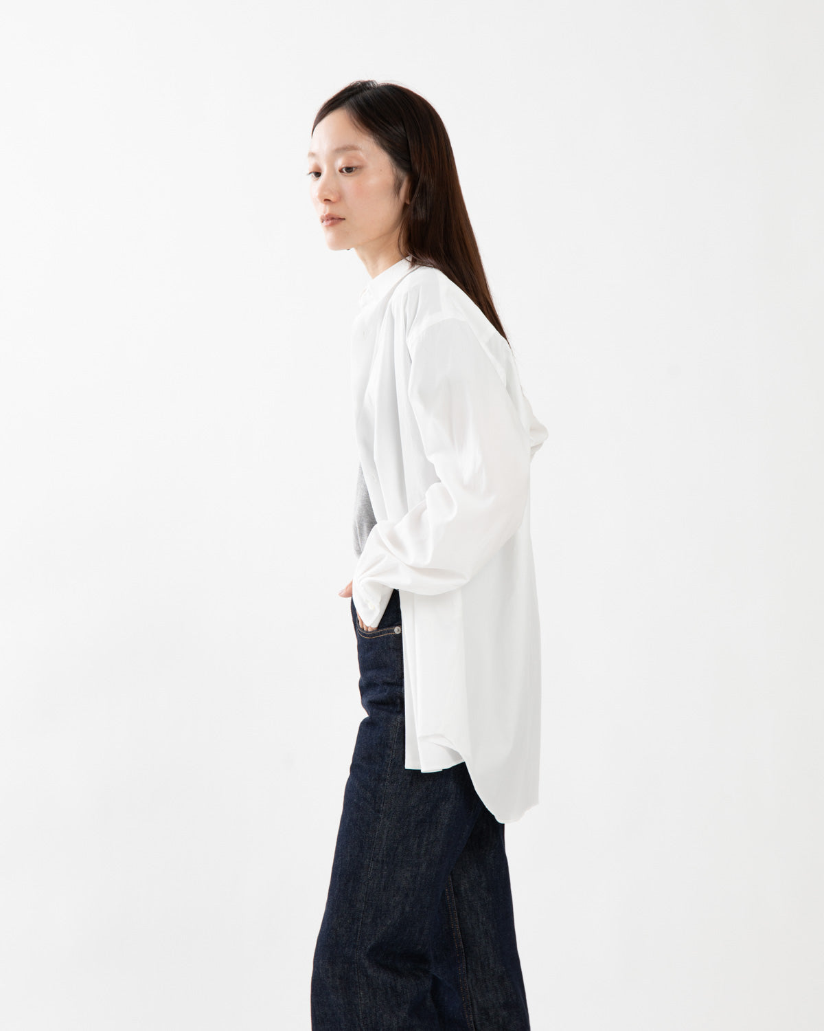 WASHED FINX TWILL SHIRT (WOMEN'S)