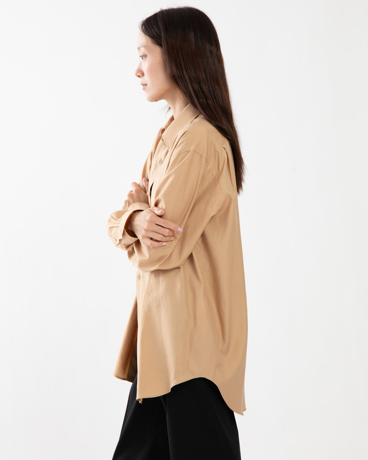WASHED FINX TWILL SHIRT (WOMEN'S)