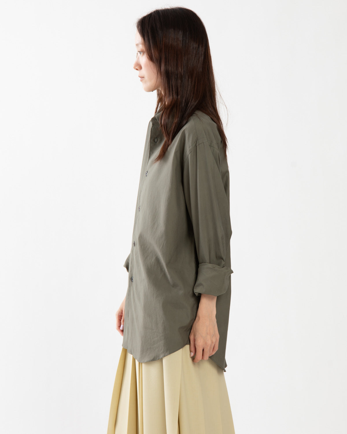 WASHED FINX TWILL SHIRT (WOMEN'S)