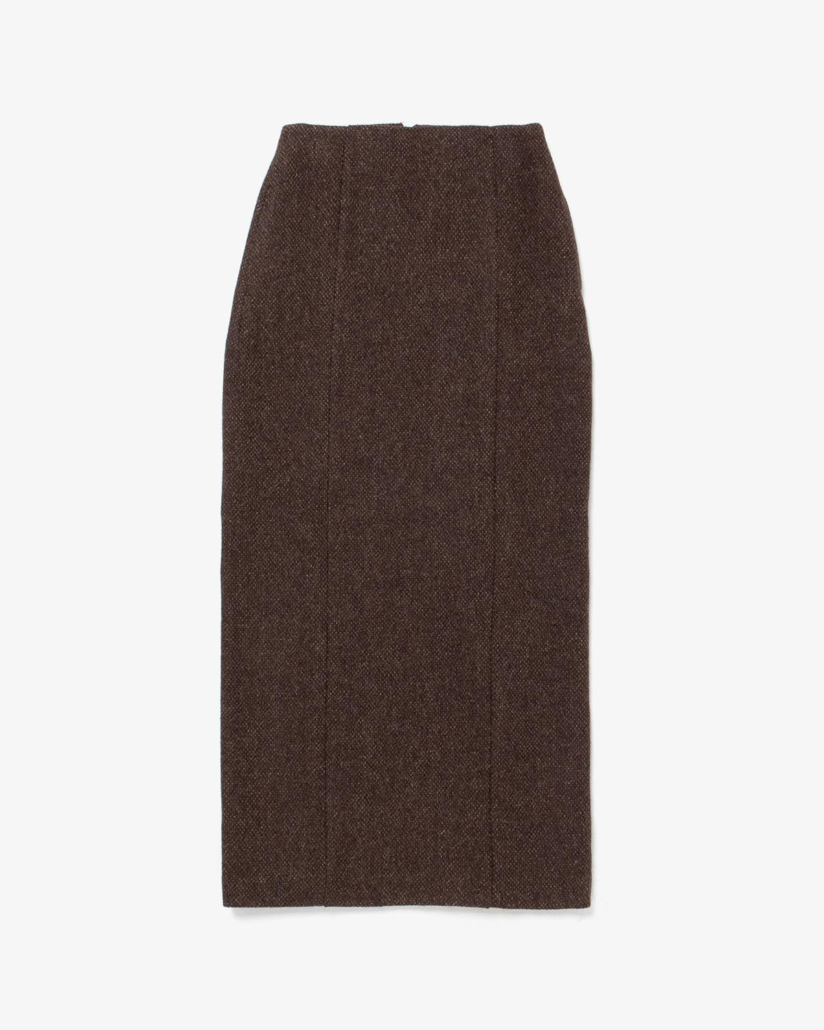 LAMA SHETLAND WOOL TWEED SKIRT