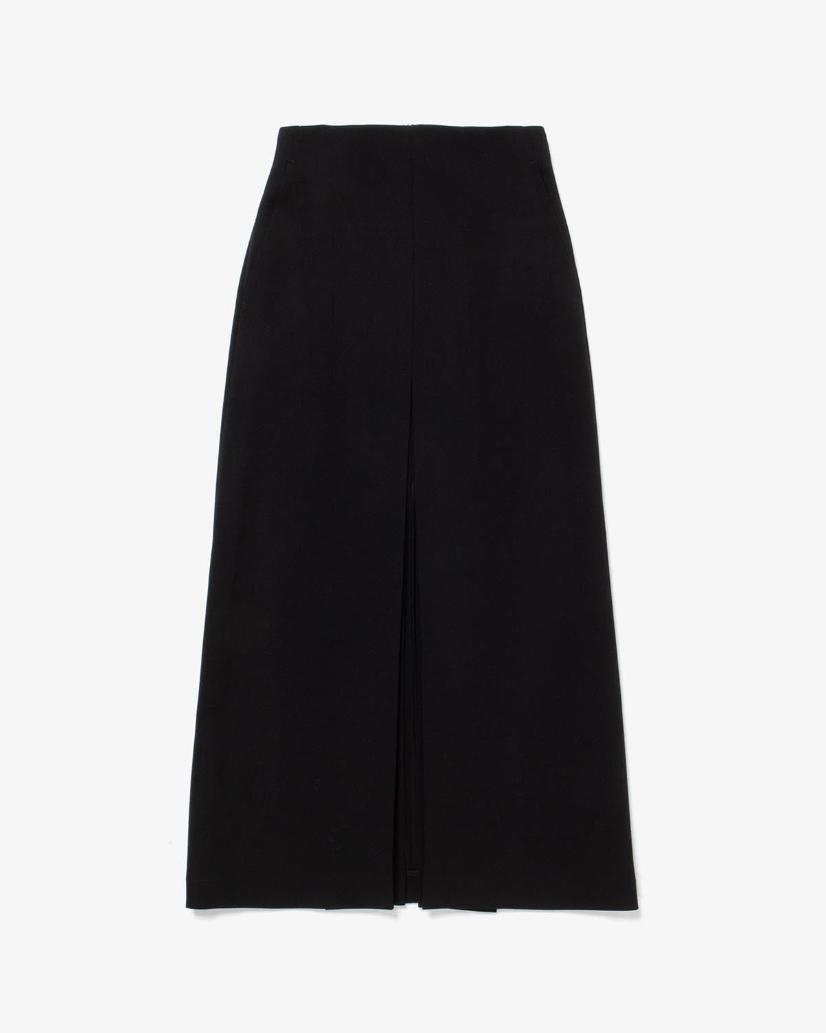 TENSE WOOL DOUBLE CLOTH SKIRT