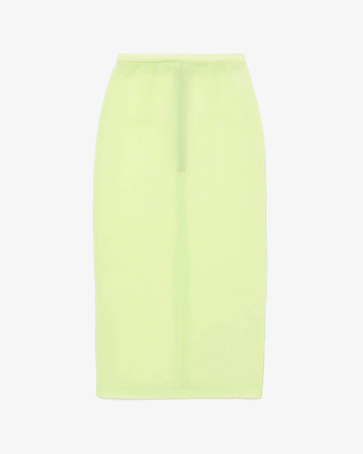 ELASTIC SHEER NYLON SKIRT