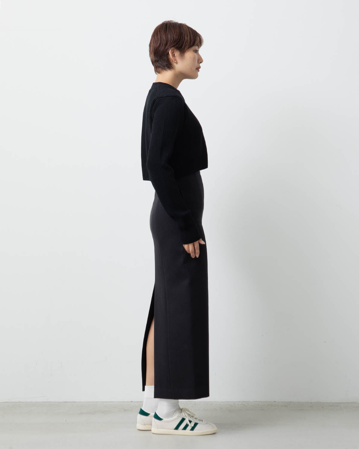 LIGHT MELTON SKIRT