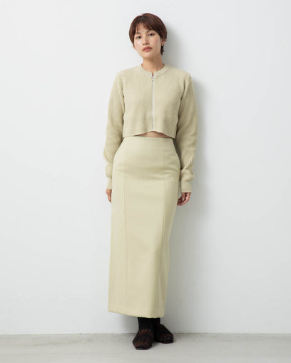 LIGHT MELTON SKIRT